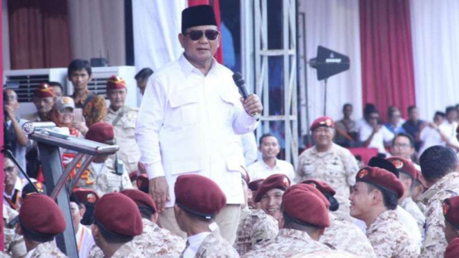 Ketua Umum Partai Gerindra, Prabowo Subianto