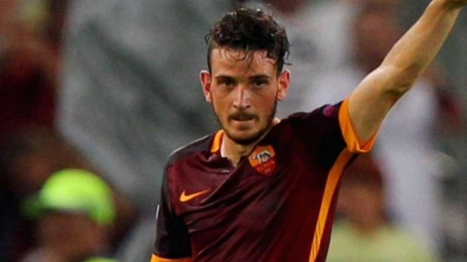 Gelandang AS Roma, Alessandro Florenzi.