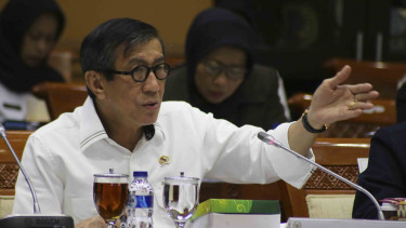 Menteri Hukum dan HAM, Yasonna H Laoly
