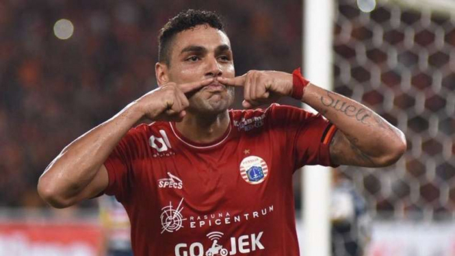 Jaimerson da Silva saat membela Persija Jakarta