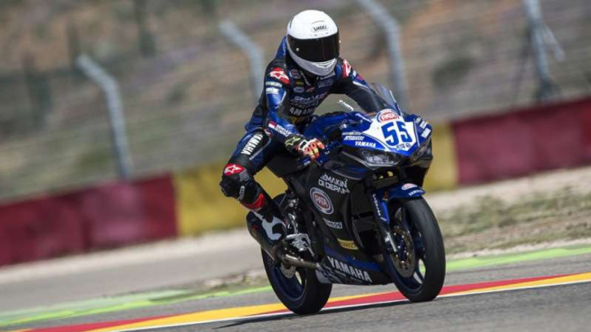 Pembalap Yamaha asal Indonesia, Galang Hendra