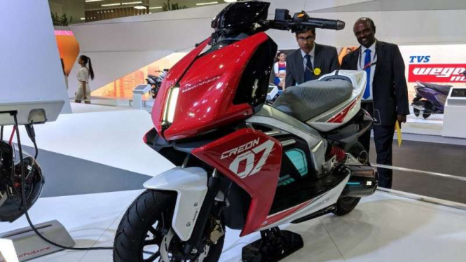 Motor konsep TVS Creon