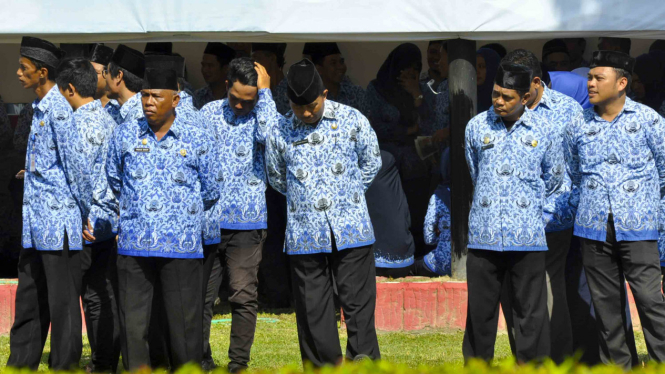 Ilustrasi Aparatur Sipil Negara (ASN) atau PNS.