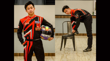 Pebalap Muda Indonesia Keanon Santoso 