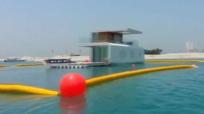 Vila Apung (Floating Seahorse) di Dubai
