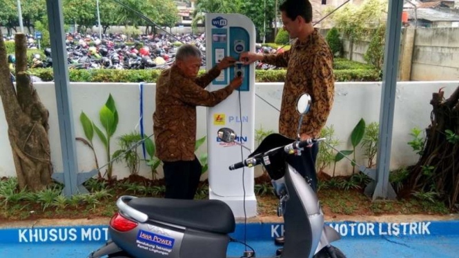 SPLU di salah satu wilayah di Indonesia.