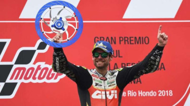 Pembalap LCR Honda MotoGP, Cal Crutchlow.