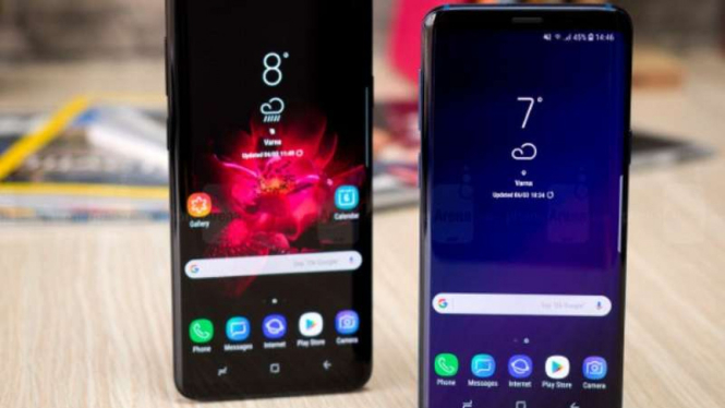Desain Samsung Galaxy S10.