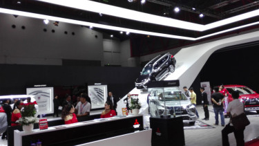 Stan Mitsubishi di IIMS 2018