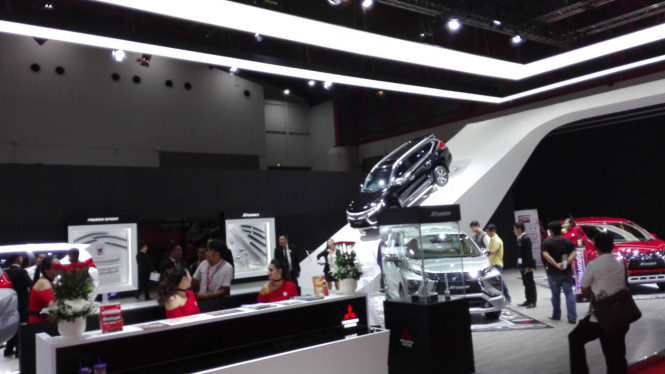 Stan Mitsubishi di IIMS 2018