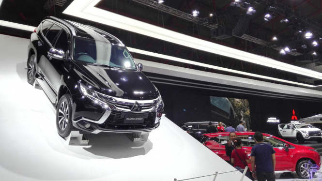Stan Mitsubishi di IIMS 2018