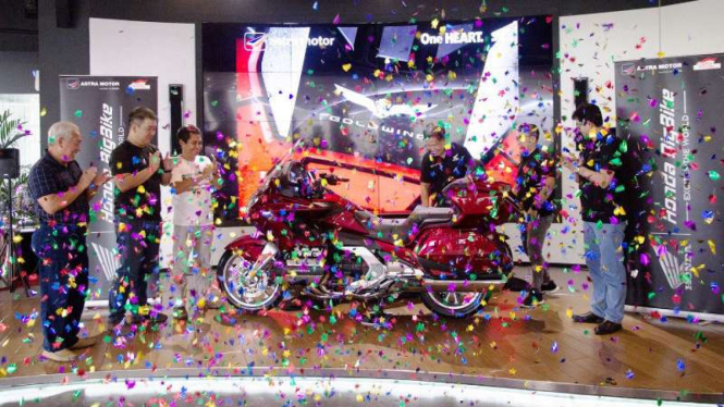 Penyerahan Honda Gold Wing 2018 ke konsumen