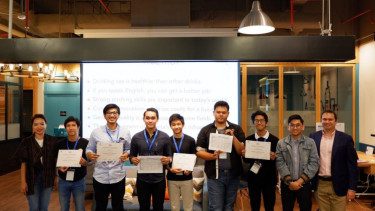Peserta boot camp Power of Words