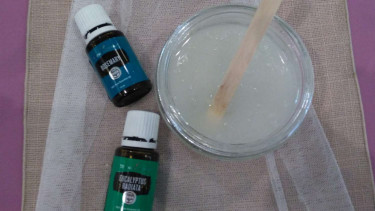 Bahan DIY body scrub dari Young Living