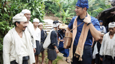 AHY temui suku Badui di Banten