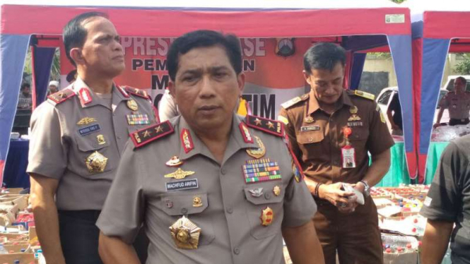 Kapolda Jatim Irjen Pol Machfud Arifin