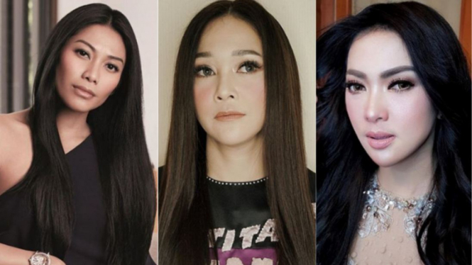 Anggun, Maia Estianty dan Syahrini