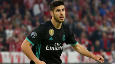 Gelandang Real Madrid, Marco Asensio.