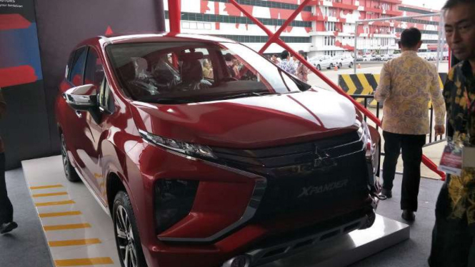 Mitsubishi Xpander versi ekspor. Ilustrasi