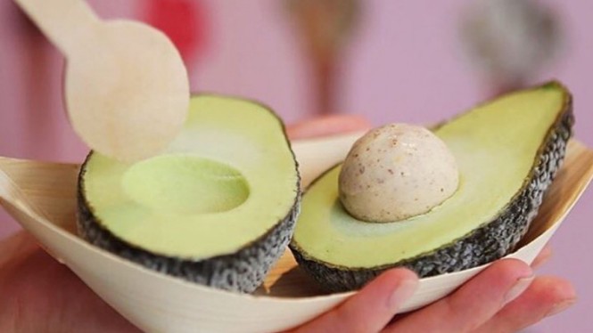 Avolato, gelato aplukat.