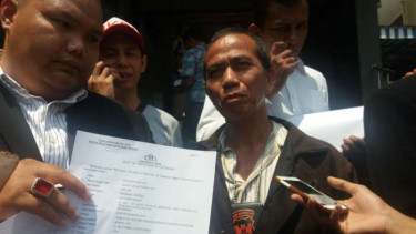 Stedi Repki (36) lapor polisi terkait persekusi oleh kelompok #2019GantiPresiden