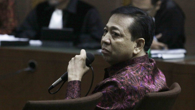 Terpidana kasus korupsi KTP elektronik, Setya Novanto