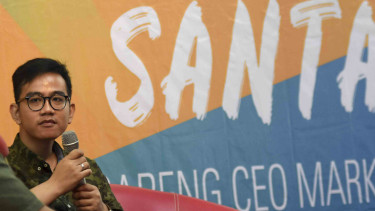 Putra Sulung Presiden Joko Widodo yang juga CEO Markobar, Gibran Rakabuming
