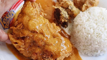 Paket Gulai Texas Chicken Indonesia.