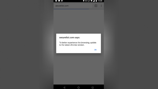 Tanda malware Roaming Mantis