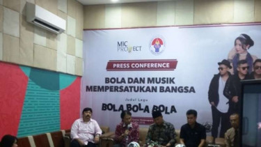 Launching lagu Bola-bola-bola.