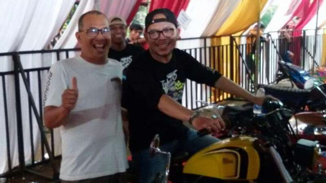 Menteri Ketenagakerjaan, Hanif Dhakiri dan motor custom Bumblebee