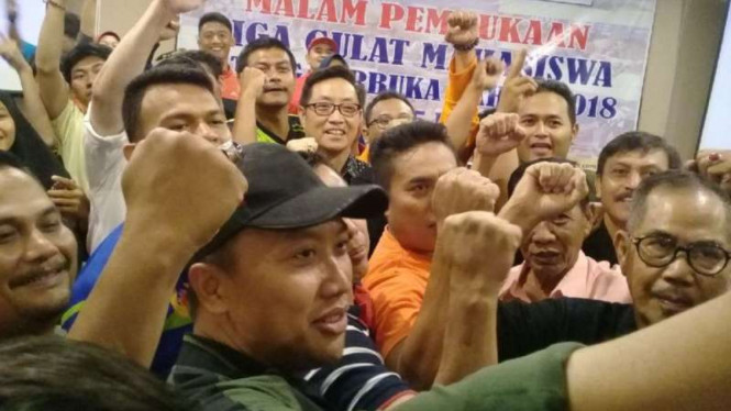 Menpora Imam Nahrawi saat ngevlog promosi Asian Games 2018 bareng atlet Gulat