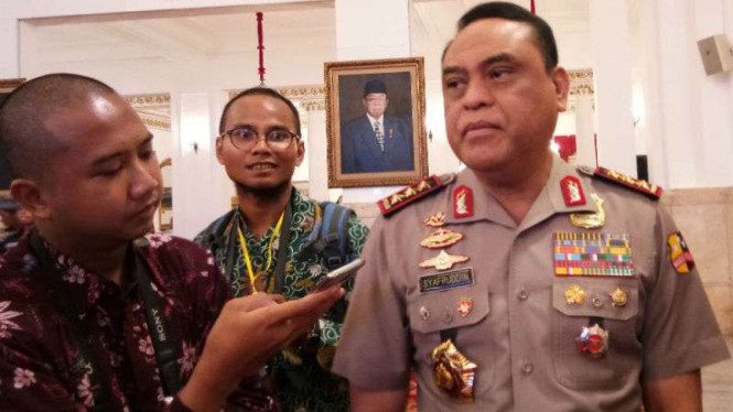 Wakil Kepala Polri Komisaris Jenderal Polisi Syafruddin.