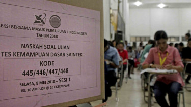 Seleksi Bersama Masuk Perguruan Tinggi Negeri (SBMPTN).