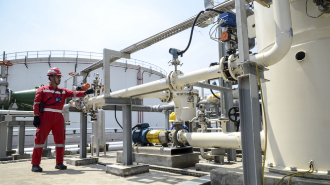 Vapour Recovery Unit (VRU) di TBBM Plumpang