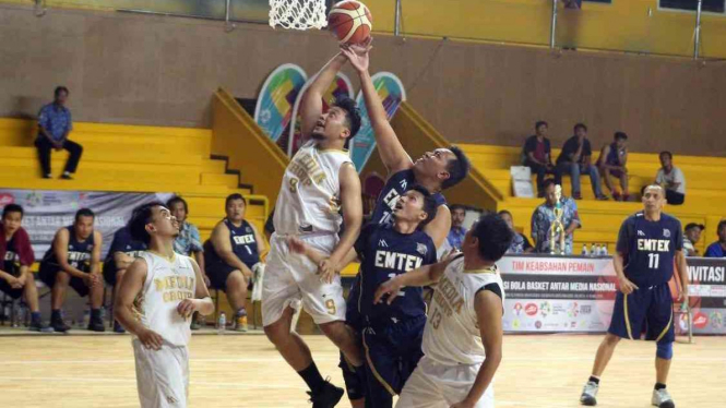 Turnamen bola basket antarmedia Ibbamnas 2018.