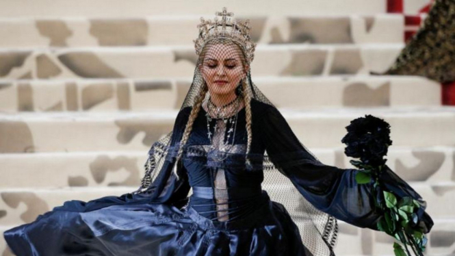 Madonna di Met Gala 2018