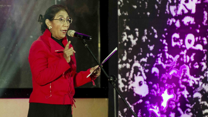 Menteri Kelautan dan Perikanan, Susi Pudjiastuti
