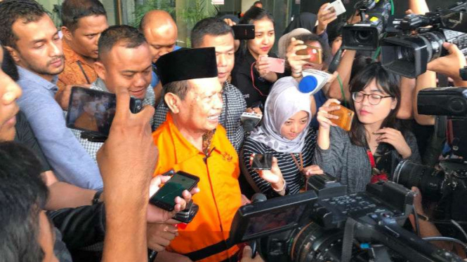 Wali Kota Mojokerto, Mas'ud Yunus ditahan