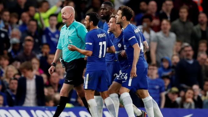 Para pemain Chelsea.