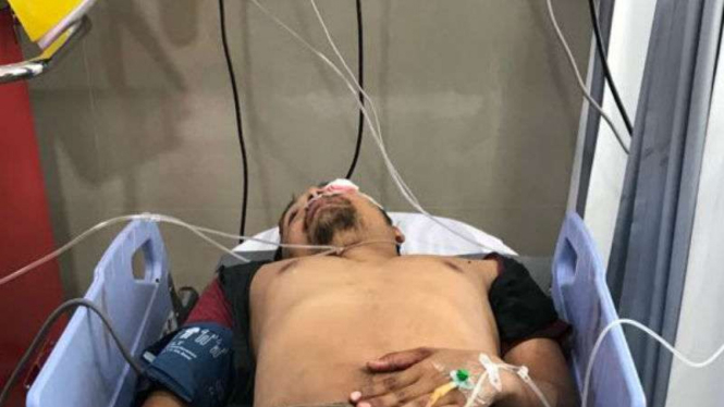 Korban begal di Bogor dalam perawatan di rumah sakit.