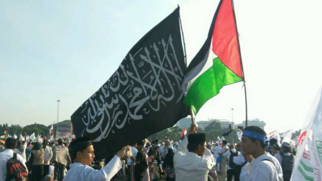 Aksi 115 bela Palestina.