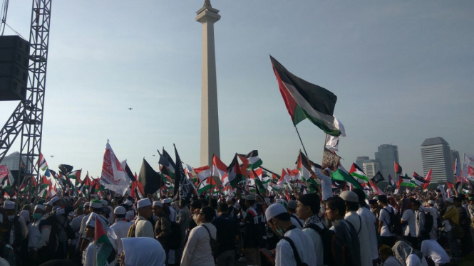 Aksi 115 bela Palestina.