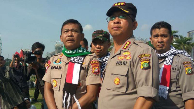 Kapolda Metro Jaya  Irjen (Pol) Idham Aziz, memimpin pengamanan aksi 511.