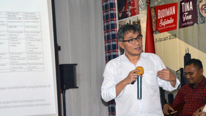 Aktivis reformasi sekaligus politikus PDIP Budiman Sudjatmiko
