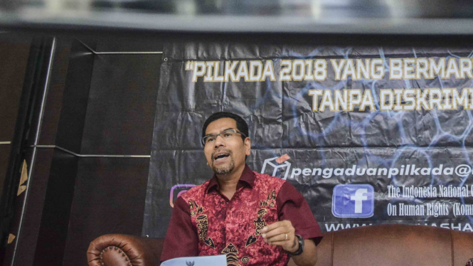 Komisioner Komnas HAM, Amiruddin.