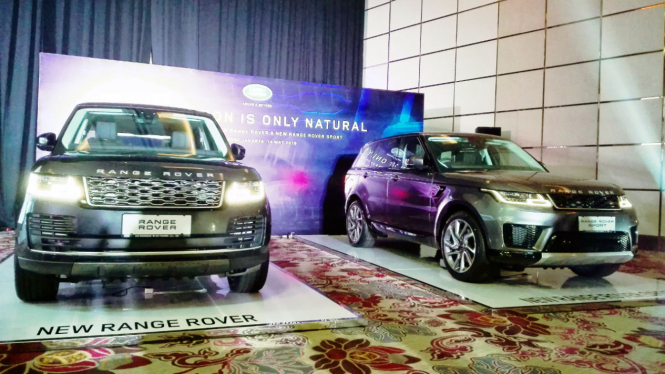 Peluncuran Range Rover baru di Jakarta