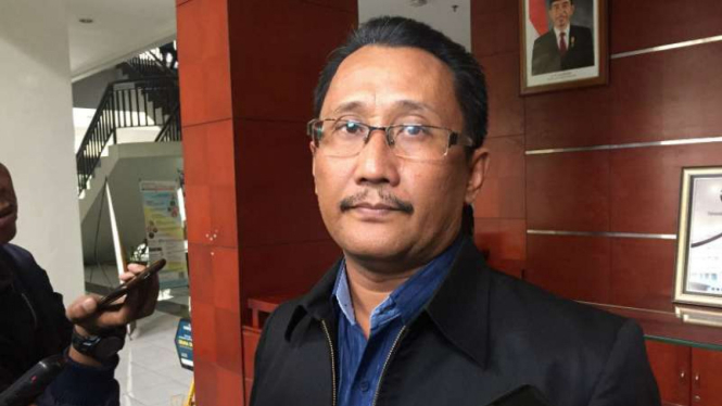 Kepala Bidang Hubungan Masyarakat UPI Bandung, Yuliawan Kasmahidayat, di Bandung, Jawa Barat, pada Senin, 14 Mei 2018.