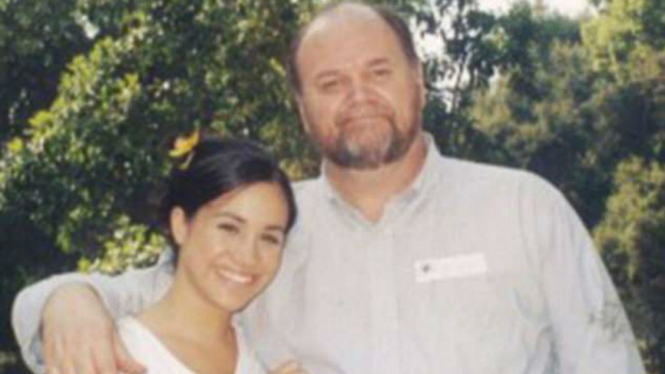 Meghan Markle dan ayahnya Thomas Markle