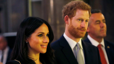 Meghan Markle dan Pangeran Harry.